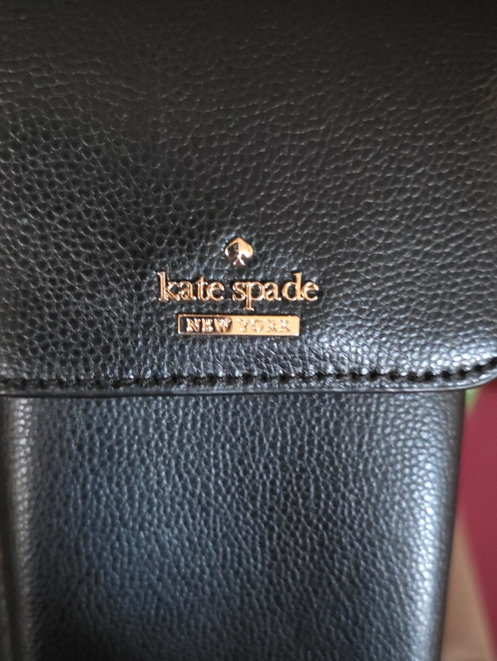 Kate Spade Small Black Leather Crossbody - Picture 2 of 11